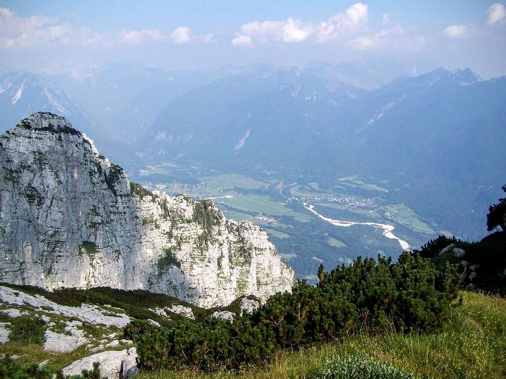 The valley of Soča