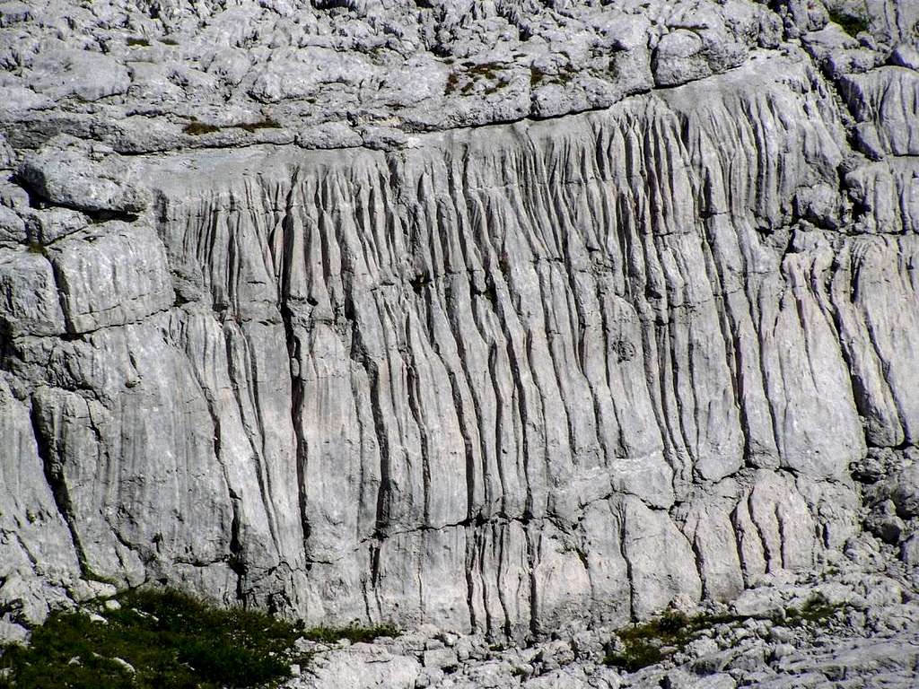 Karst formation on the Kanin plateau