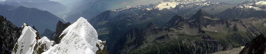 Innominata View - Rutor Glacier, Breuil Glacier and Glacier de Miage