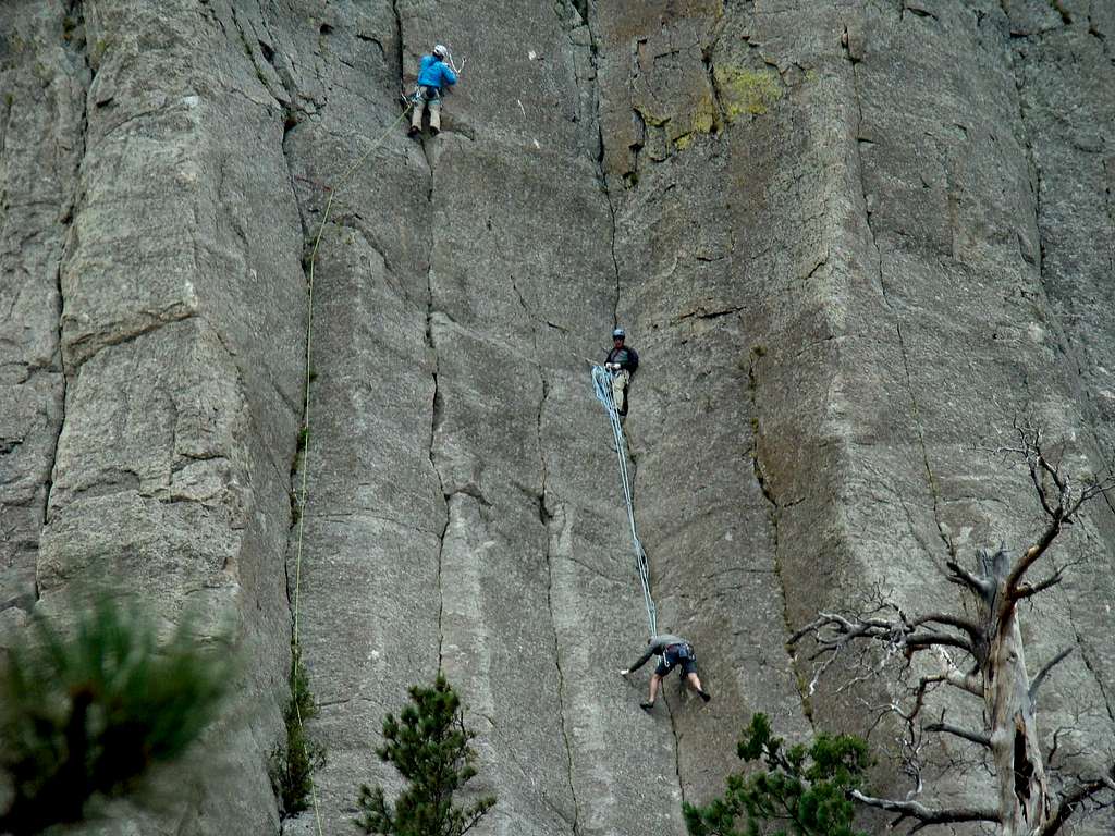 Devils Tower Climbers