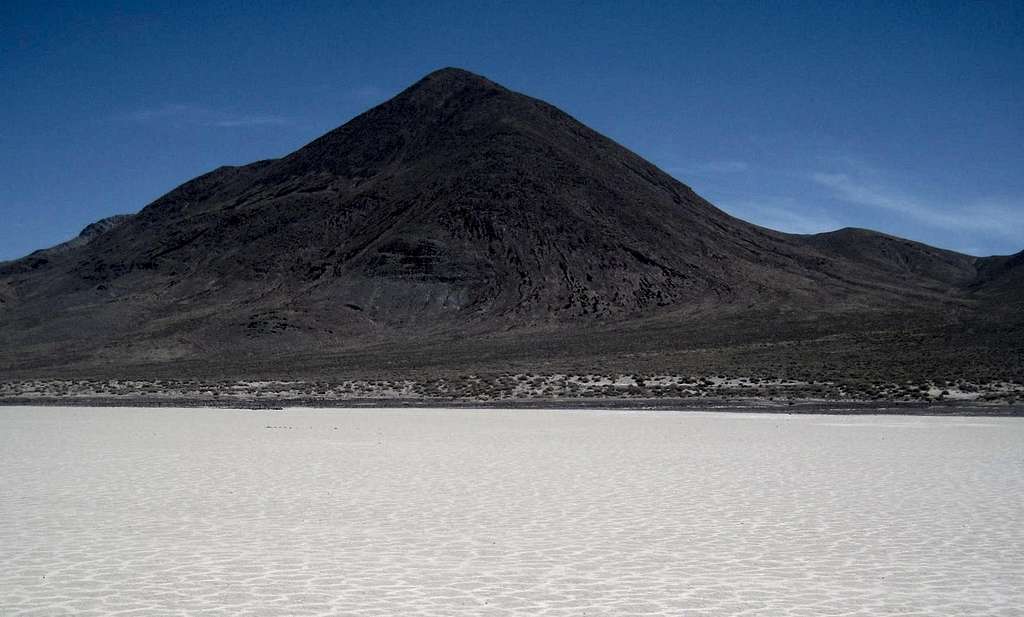 Black Mountain and the playa