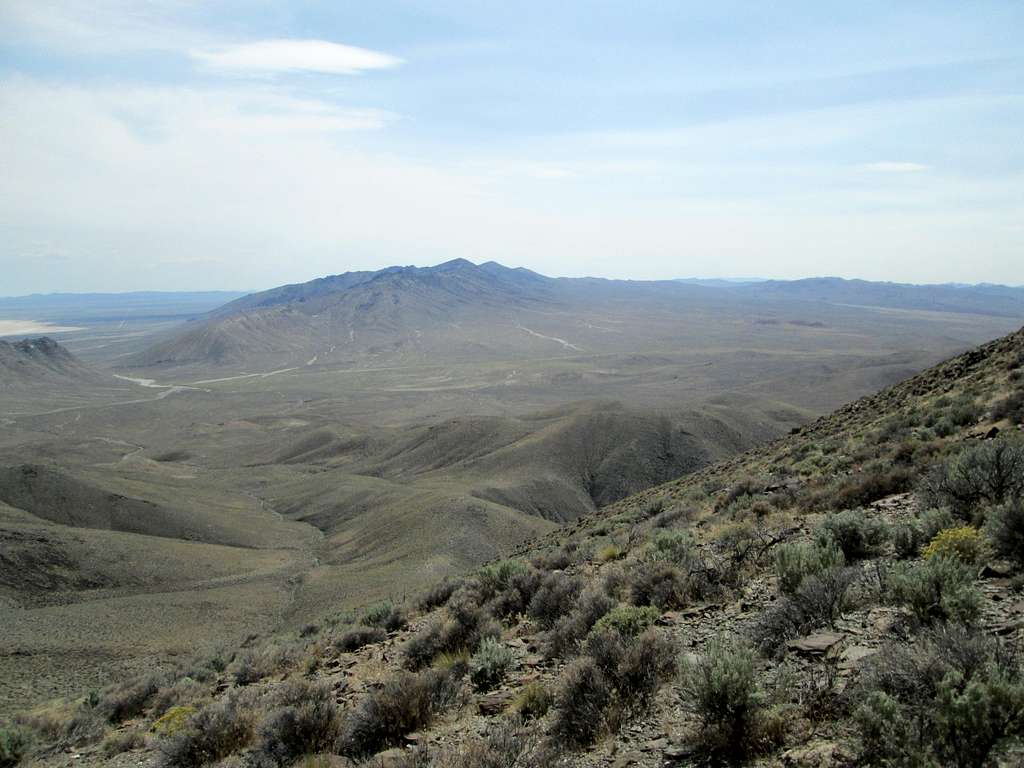 Looking south to Juniper Mountain