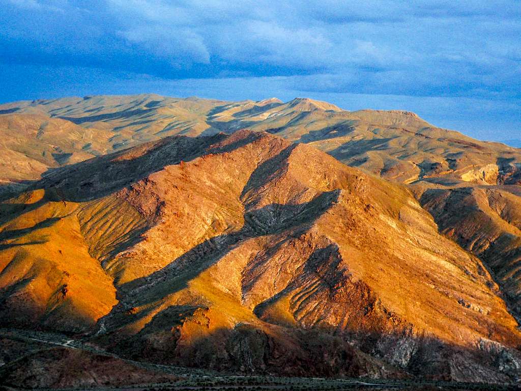 North Funeral Mountains sunset