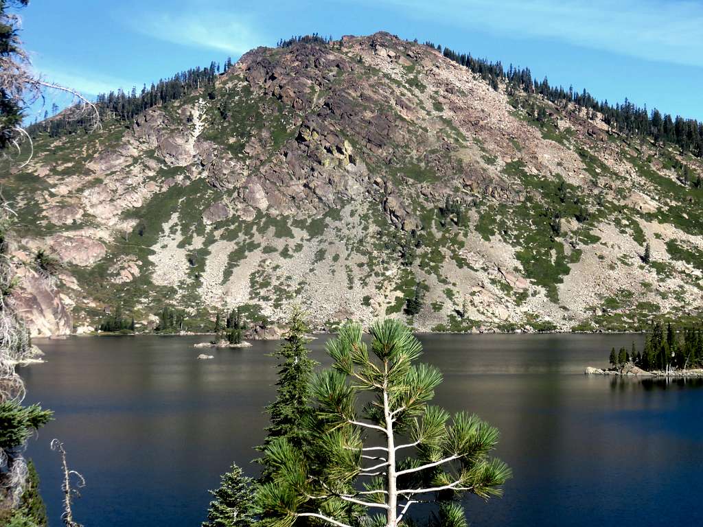 Mount Elwell above Long Lake