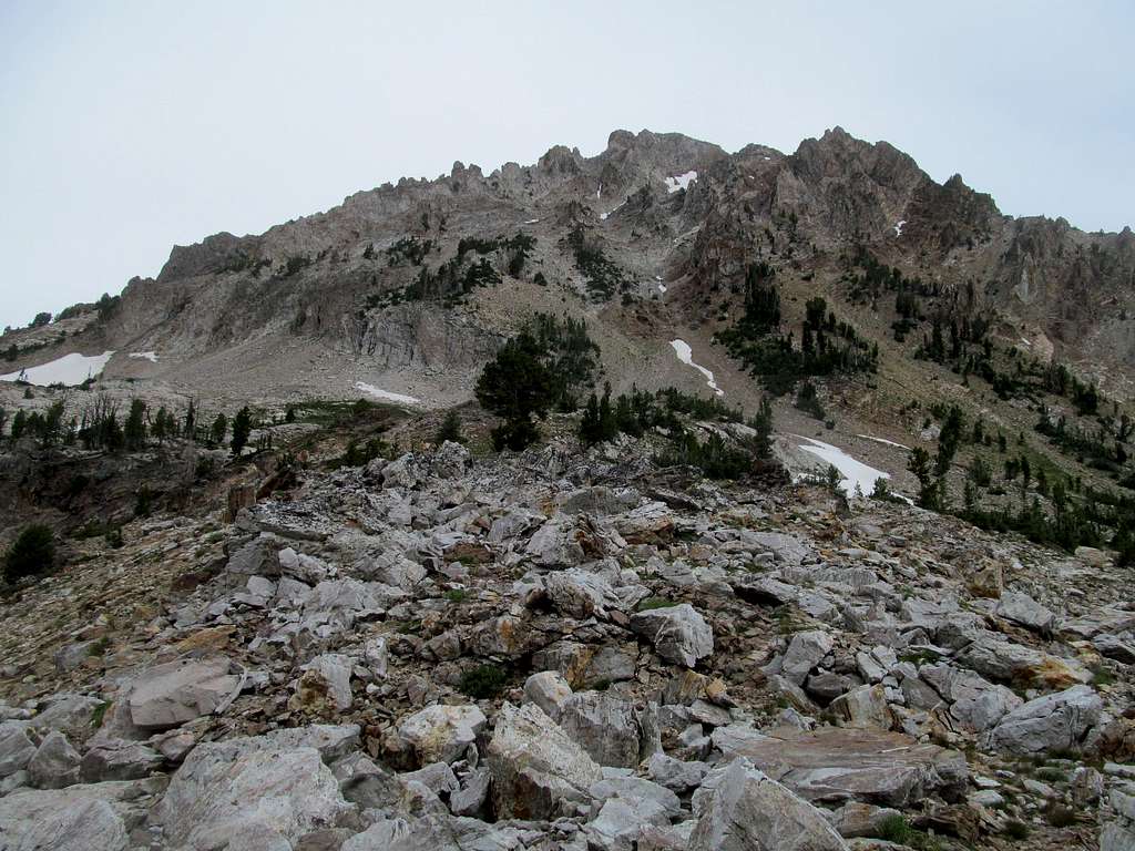 Williams Peak from Lake 9000