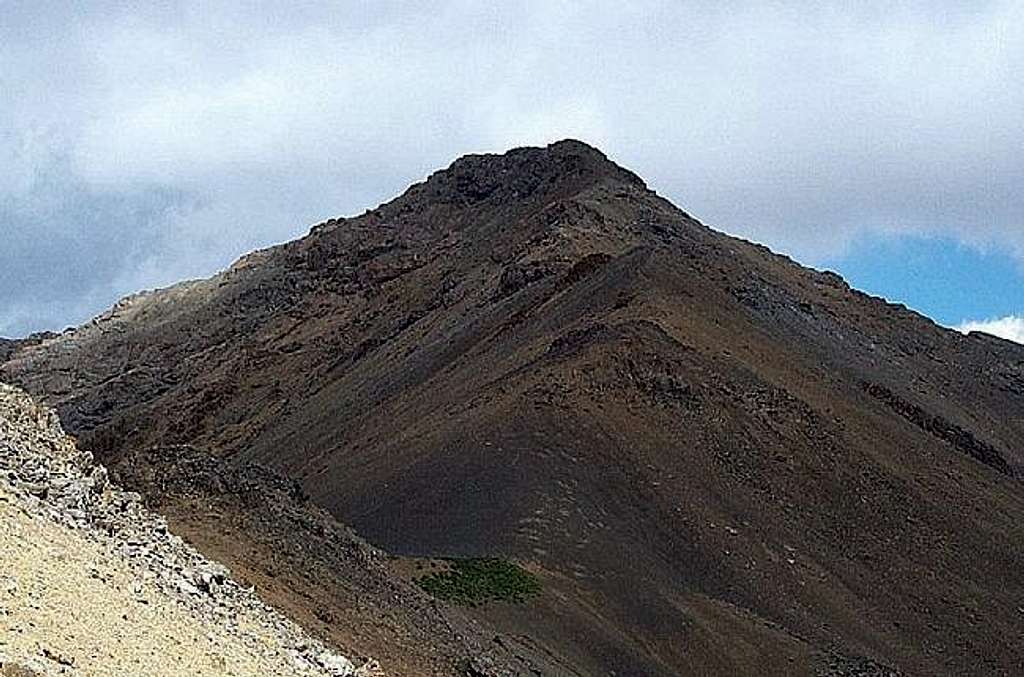 The south ridge of Ryan Peak...