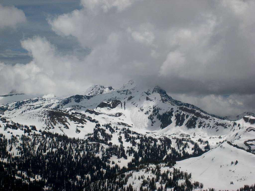 Cache Peak from Jackson Peak