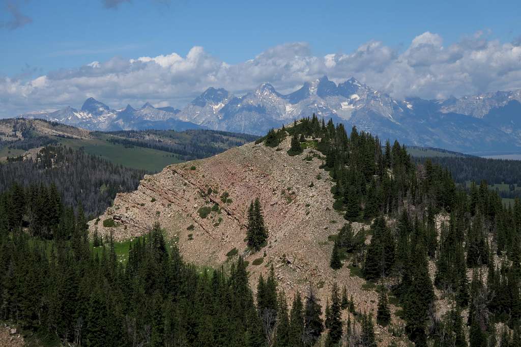 Point 10,144 and the Tetons