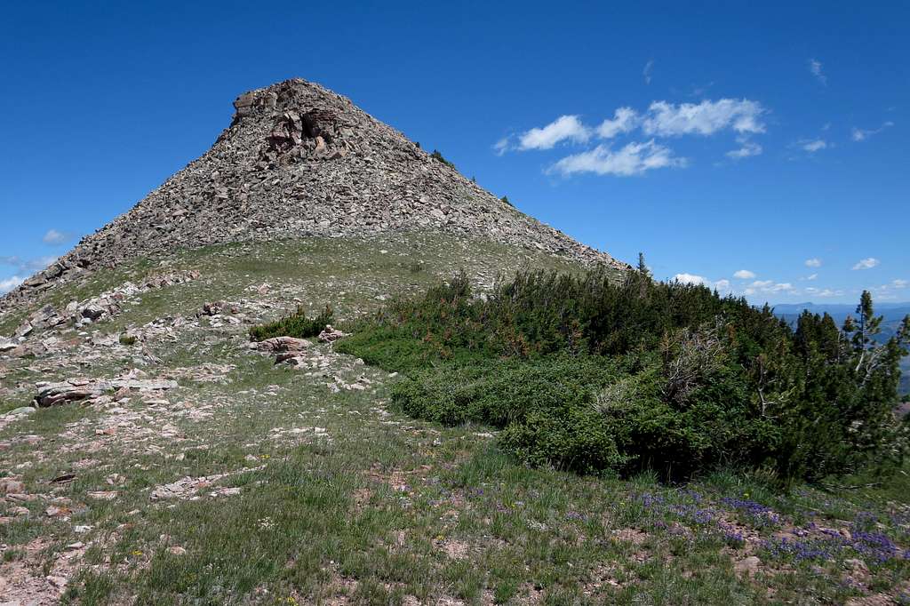 Pyramid from the South Saddle