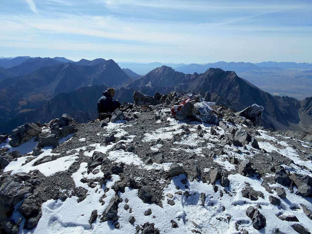 Summit of Borah Peak