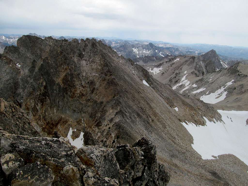 sawtooths blocked by Mickey's Spire