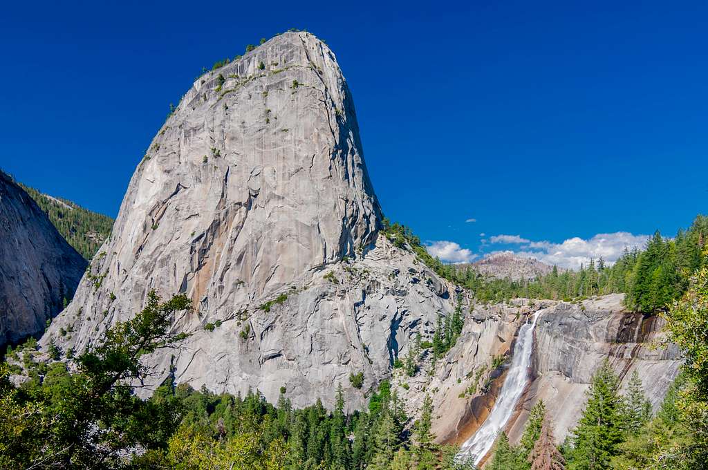 Liberty Cap and Nevada Falls