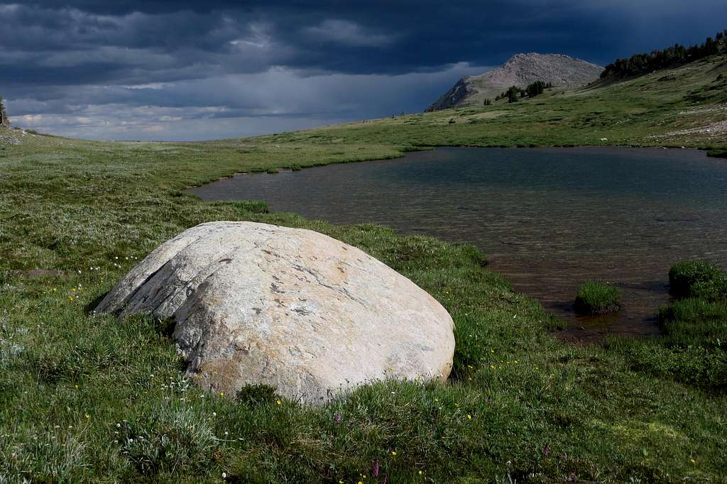 Tibbs Butte from Gardner Lake