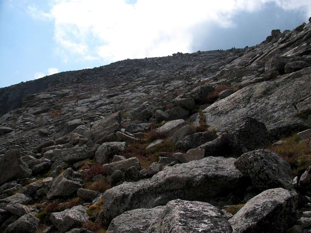 Slopes of Hourglass Ridge