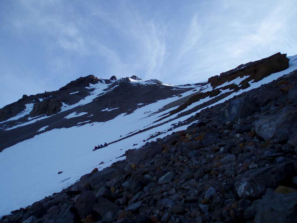 Early am on the West Face...