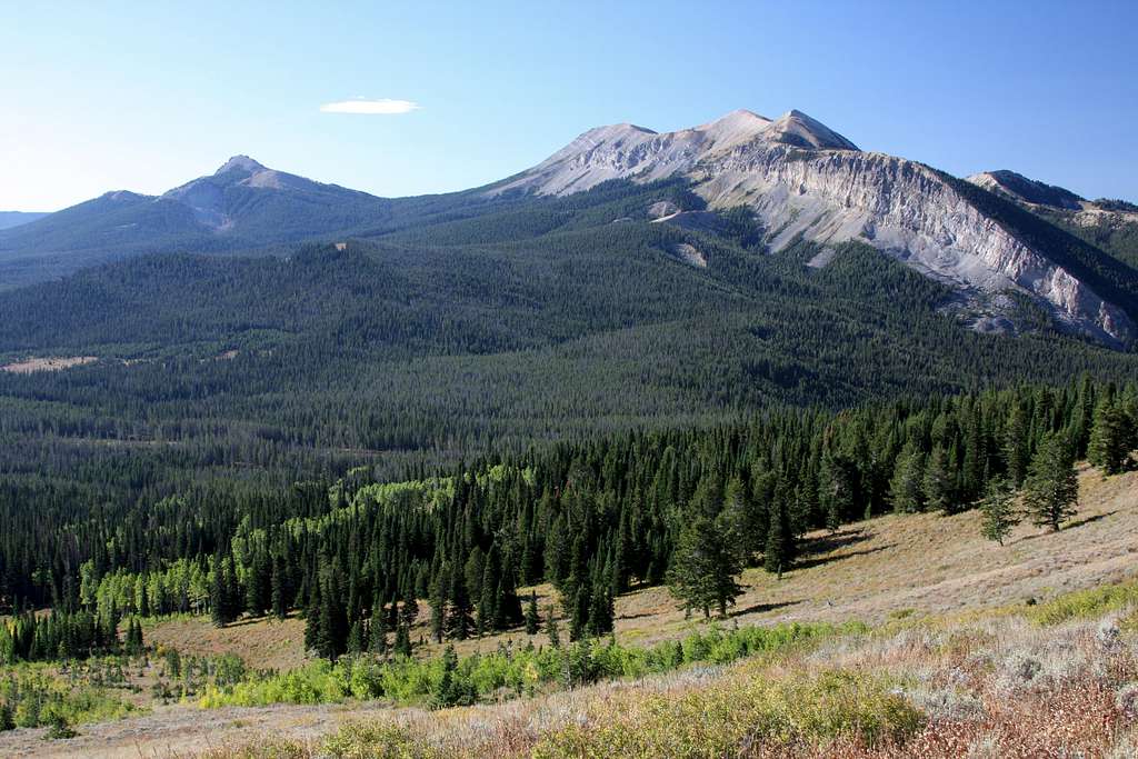 Lander Peak and Triple Peak