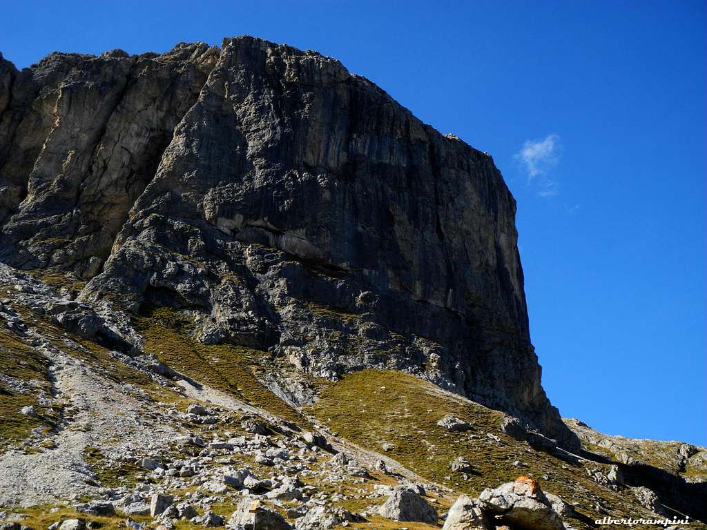 Col de Stagn seen from path 636