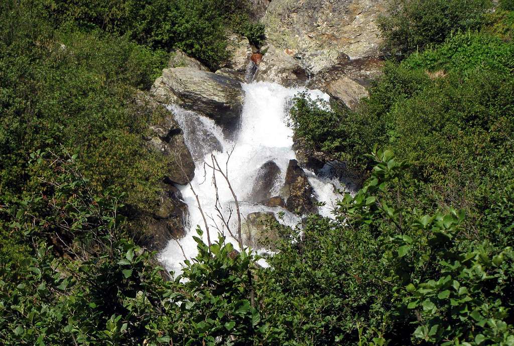Waterfalls in Aosta Valley