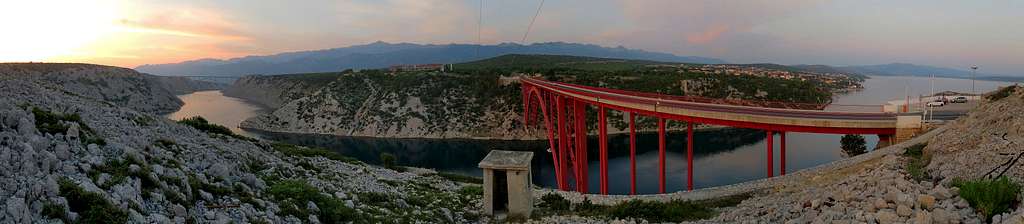 Bridges in Maslenica