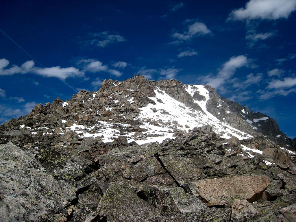 Broad SE Ridge on Pyramid Mountain