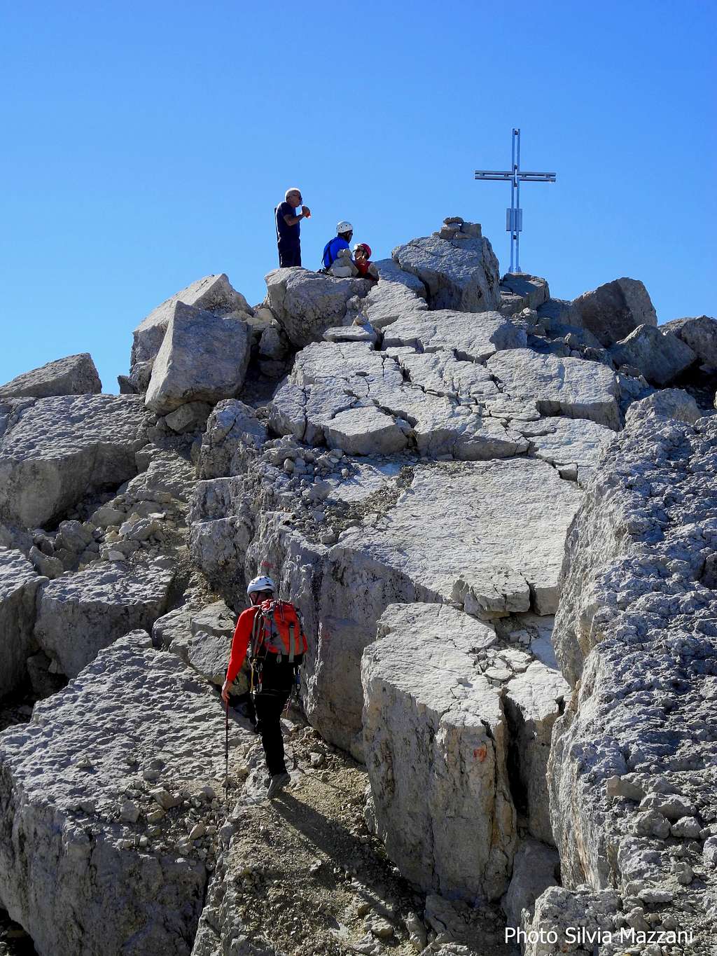Antelao summit cross