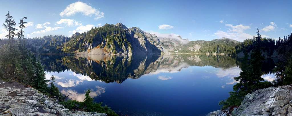 Snow Lake Reflection