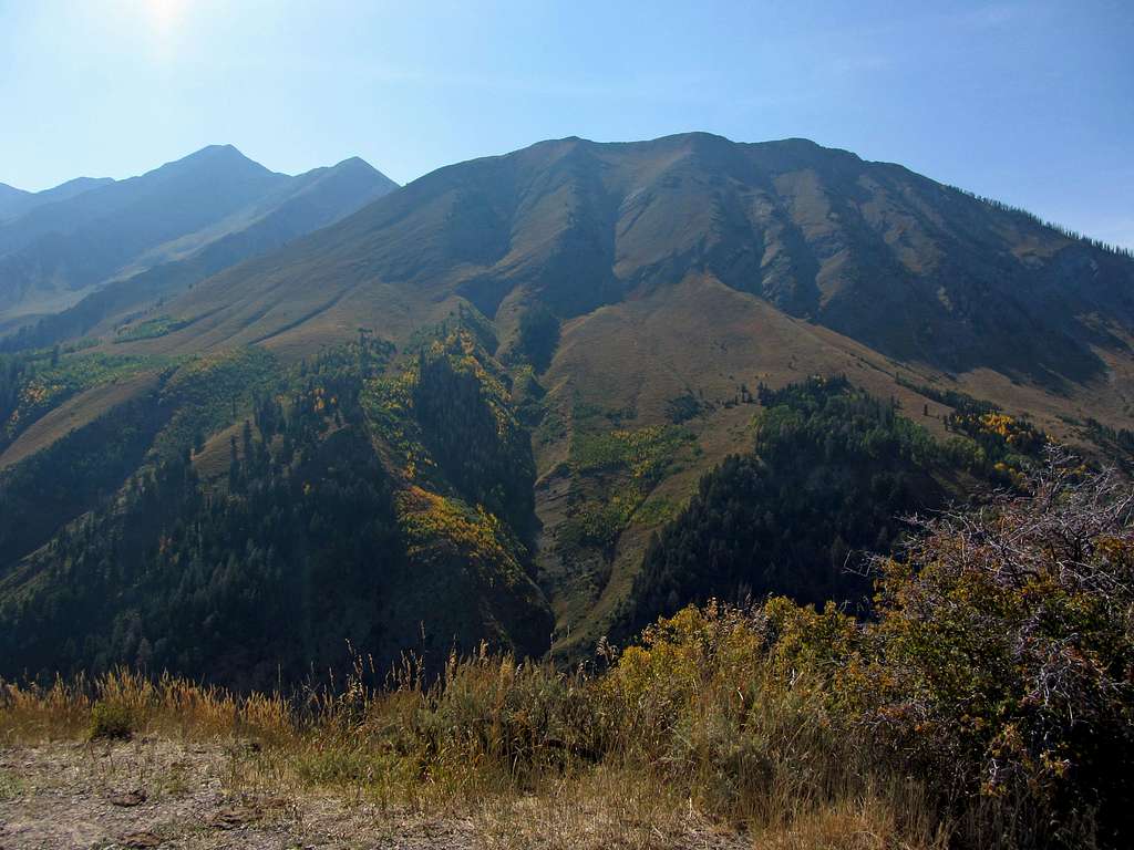 North Peak from Nebo Loop