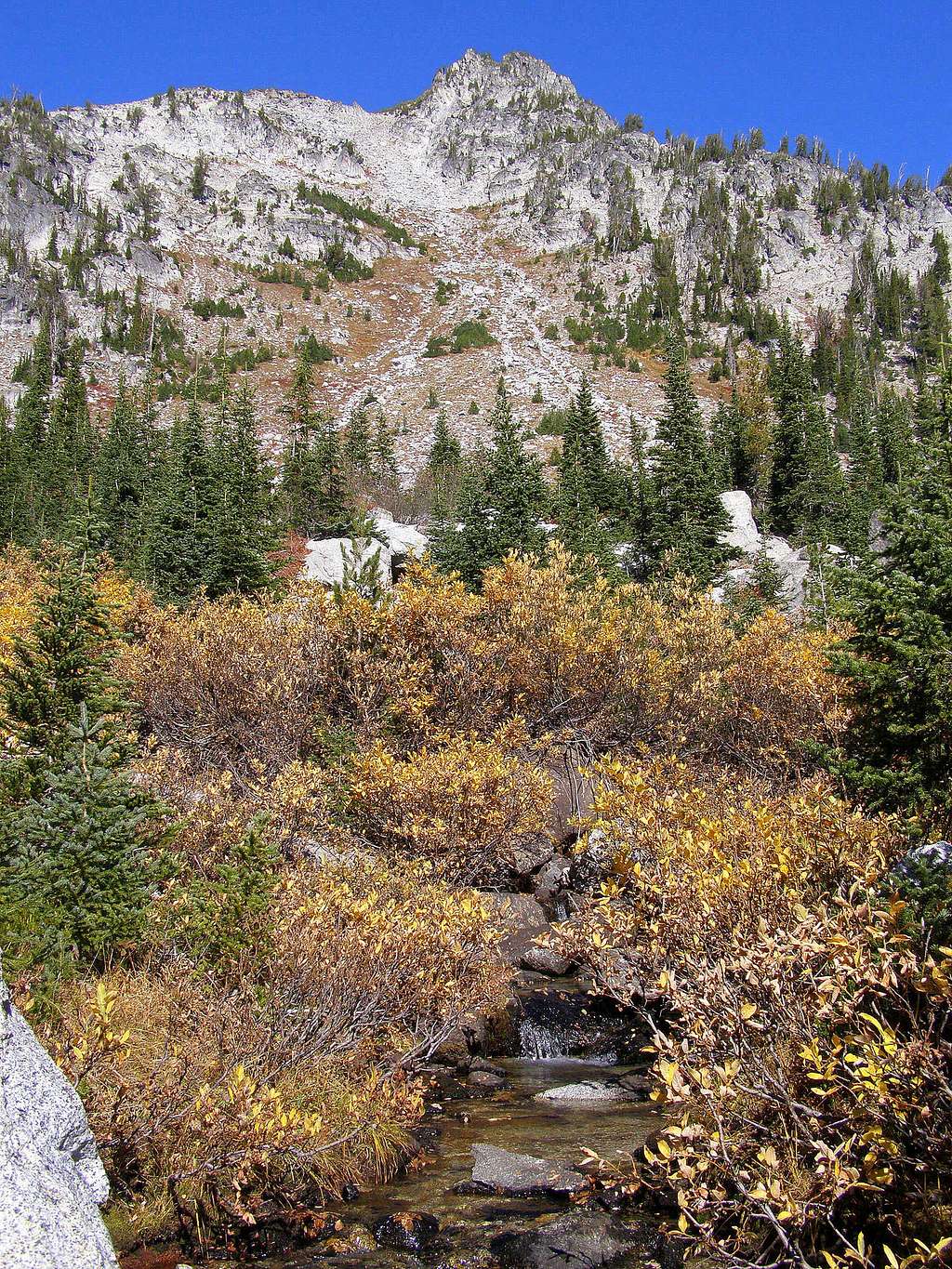 Peak from Creek