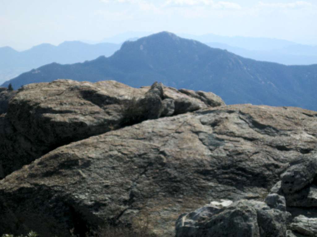 Rincon Peak from Spud Rock
