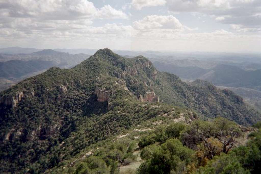 A view of Atascosa Lookout,...