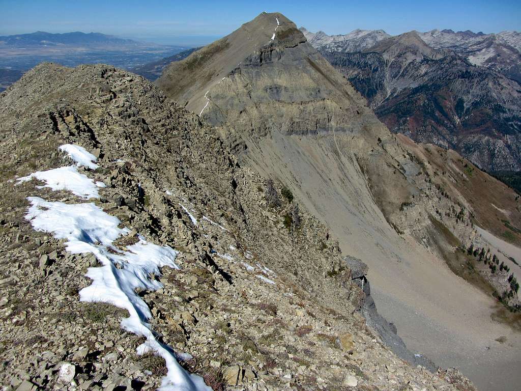 North Timp from Bomber north summit