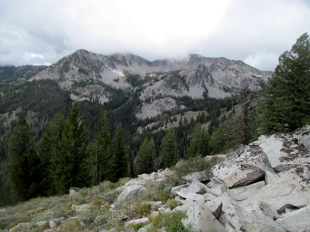 Ross Peak while ascending 2Point