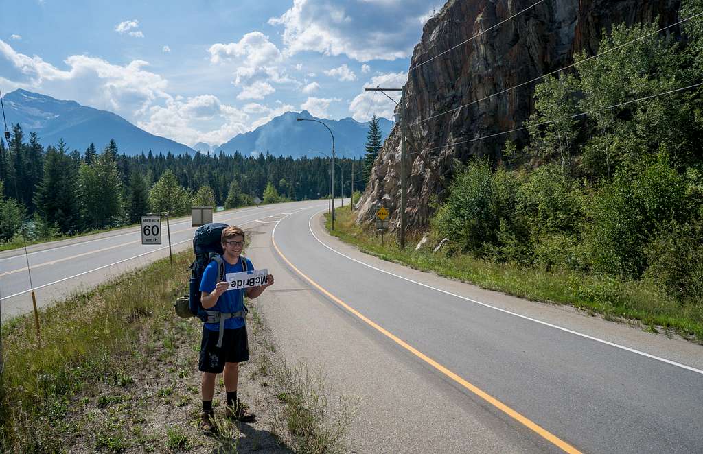 Hitchhiking to McBride