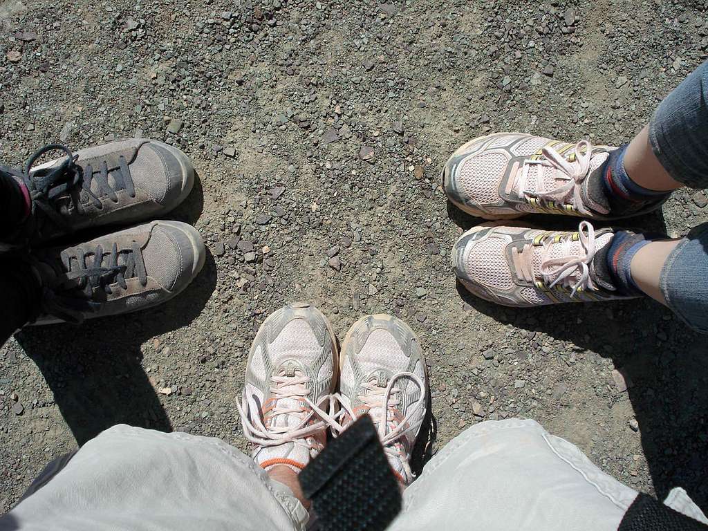 Shoes on Grand Canyon trails