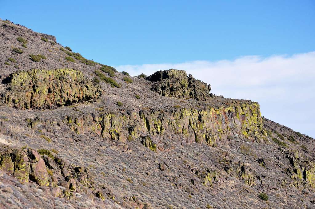 Cliffs on Tule Peak