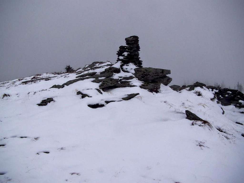 Schöberlriegel summit cairn