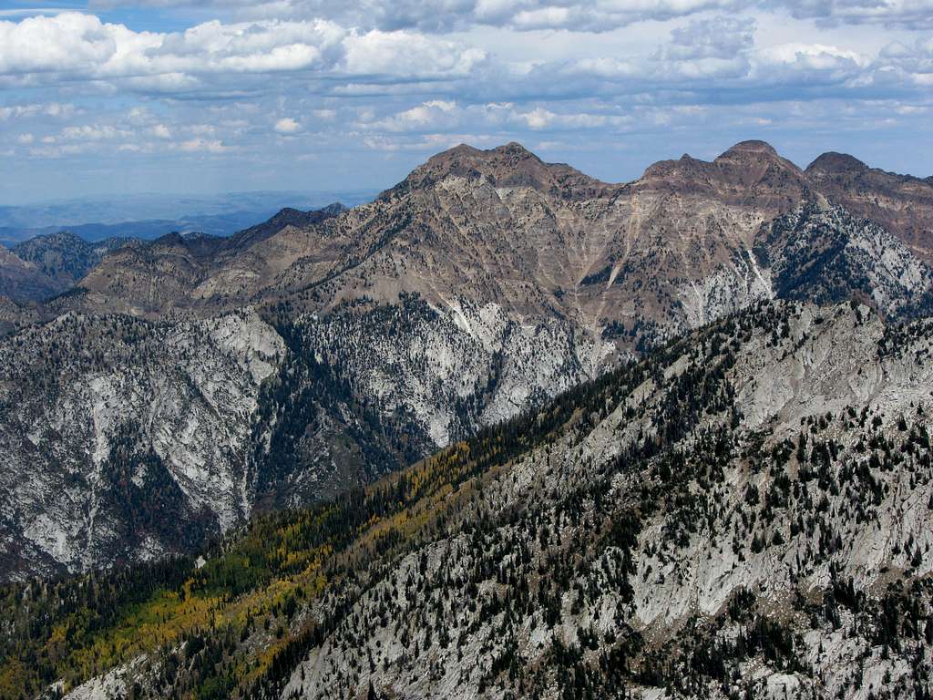 Twin Peaks from Lone Peak