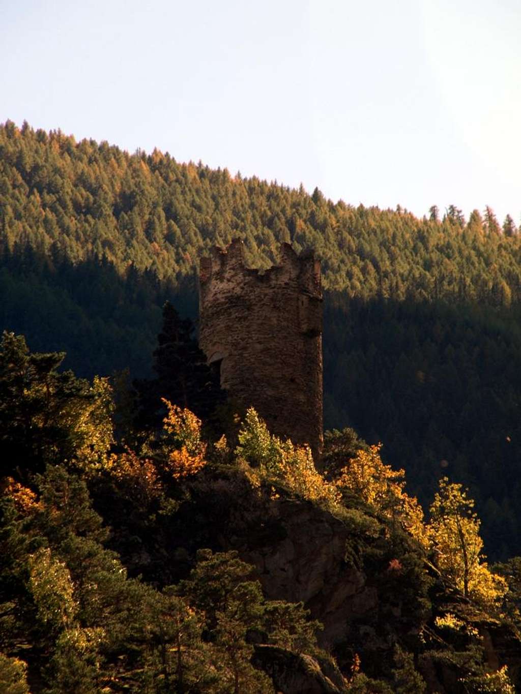 Montmayeur horrid Tower above Valgrisenche 2015
