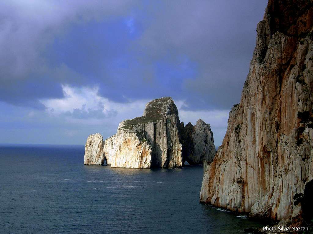 Pan di Zucchero and Masua cliffs, Sardinia West coast