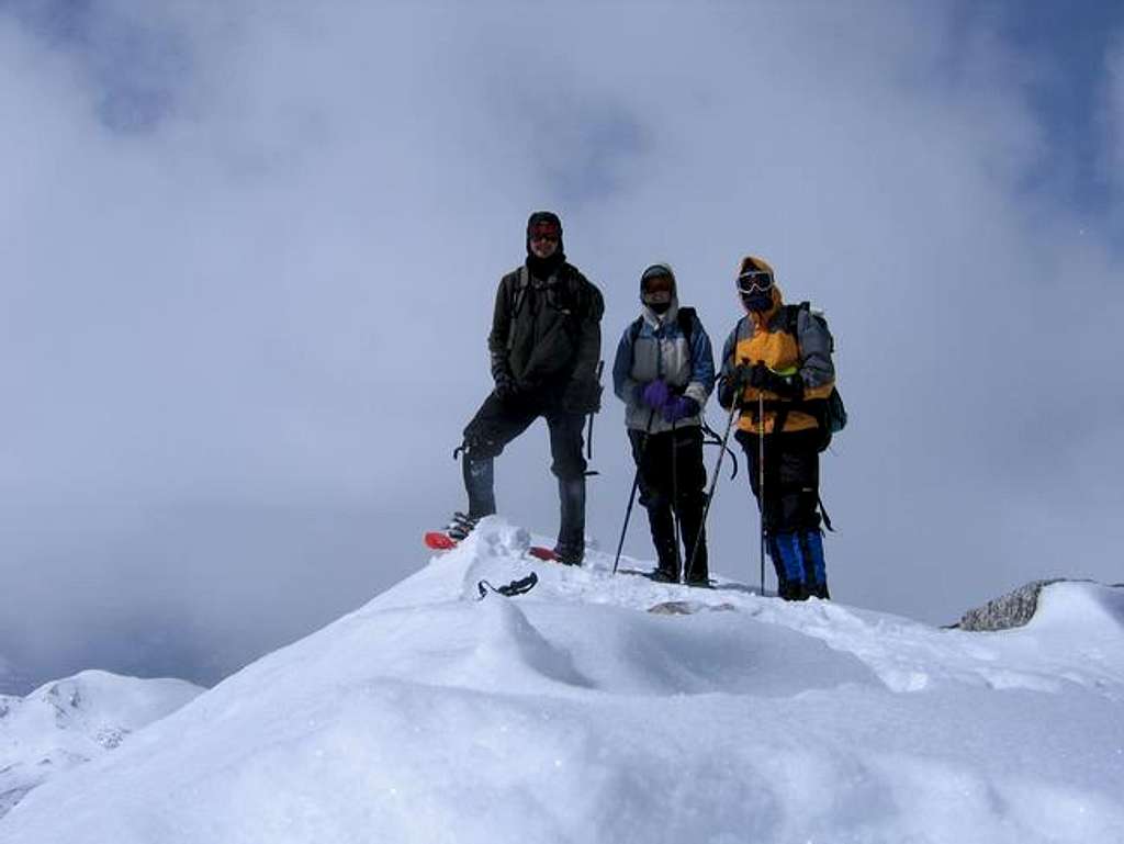 Summit shot on Mt. Yale,...