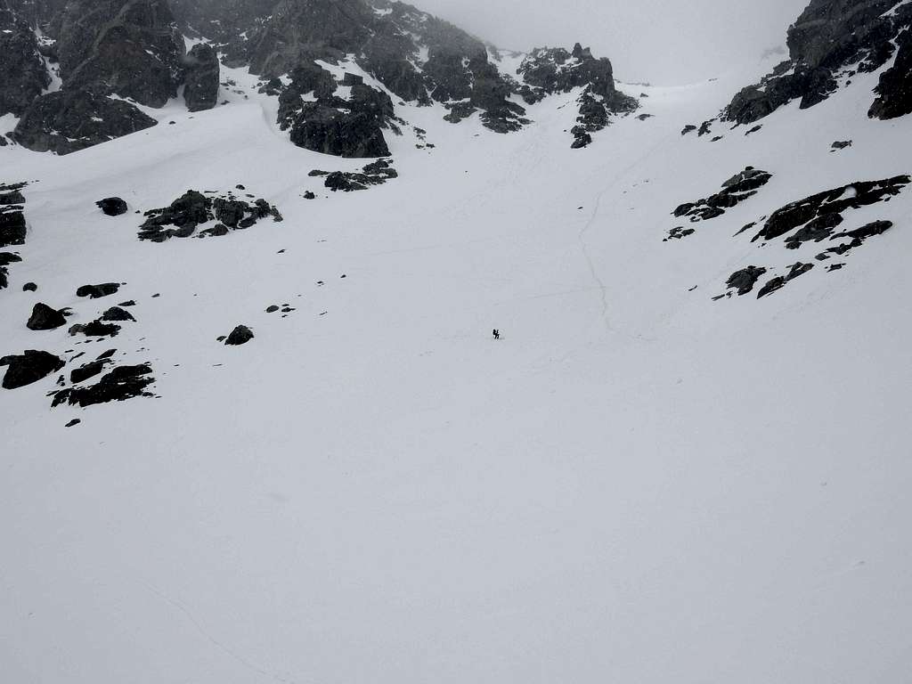 Bonney Pass in bad weather