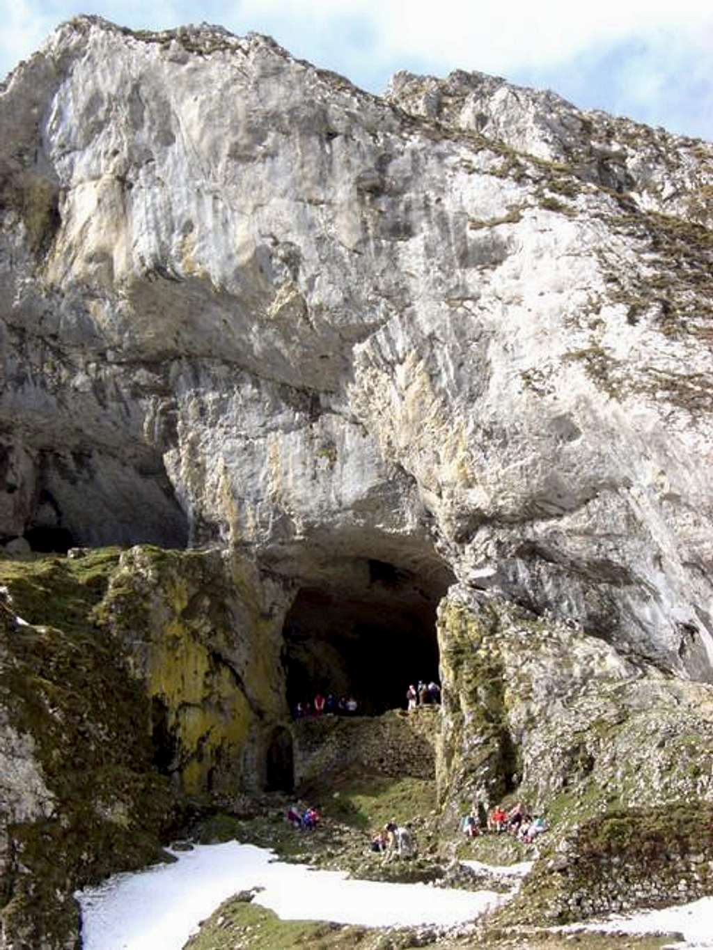 The cave of San Adrian in the...