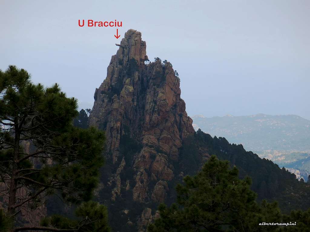 The granite arm, U Bracciu