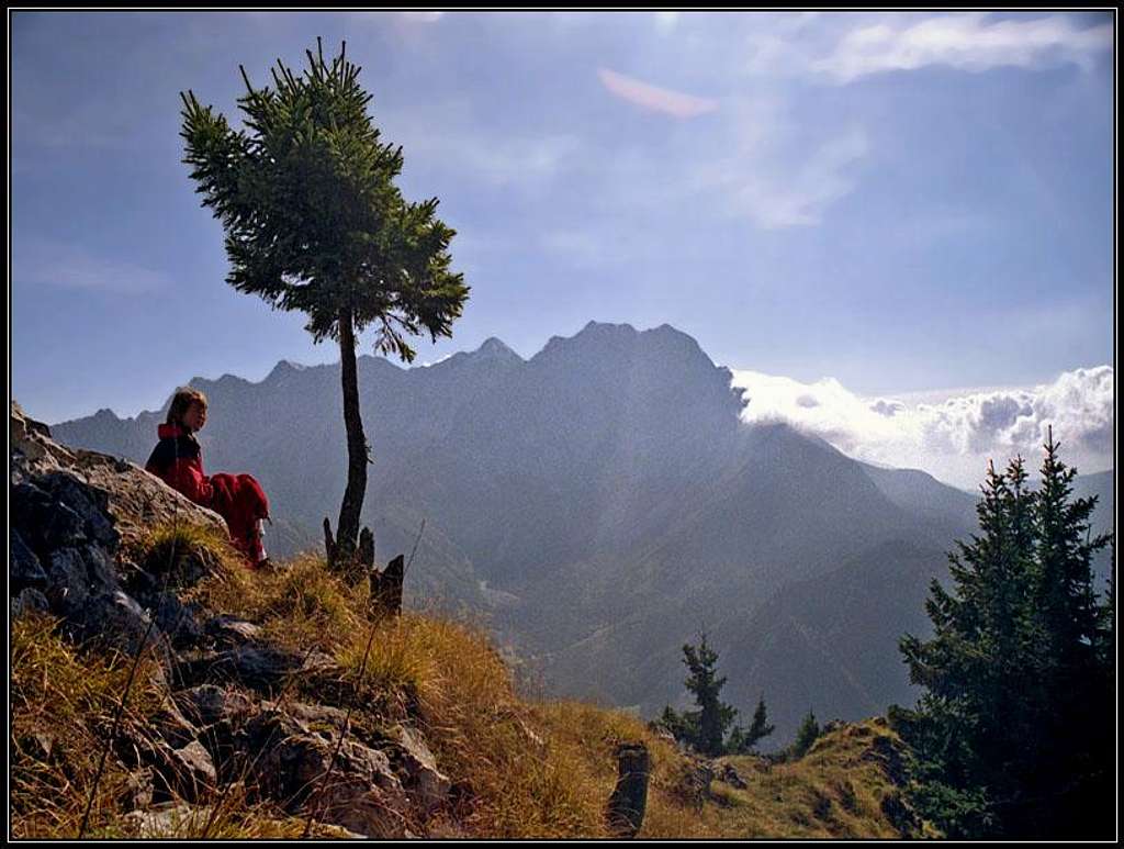 On the summit of Virnikov Grintavec