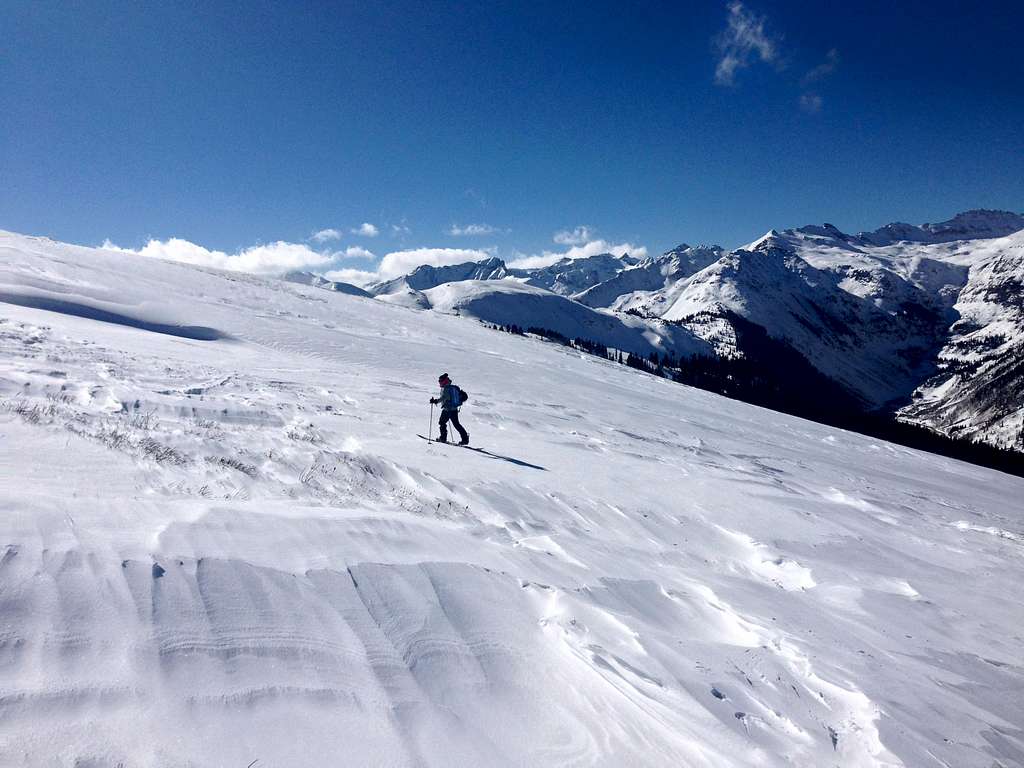 Windblown slopes