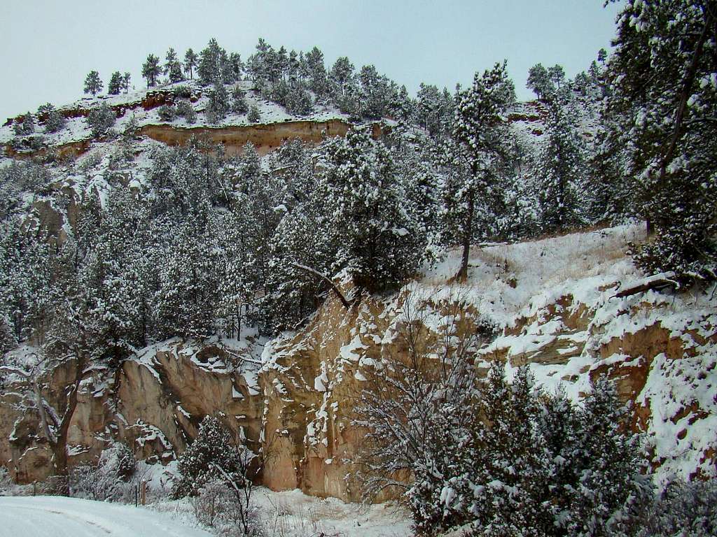 Wall in Sheps Canyon