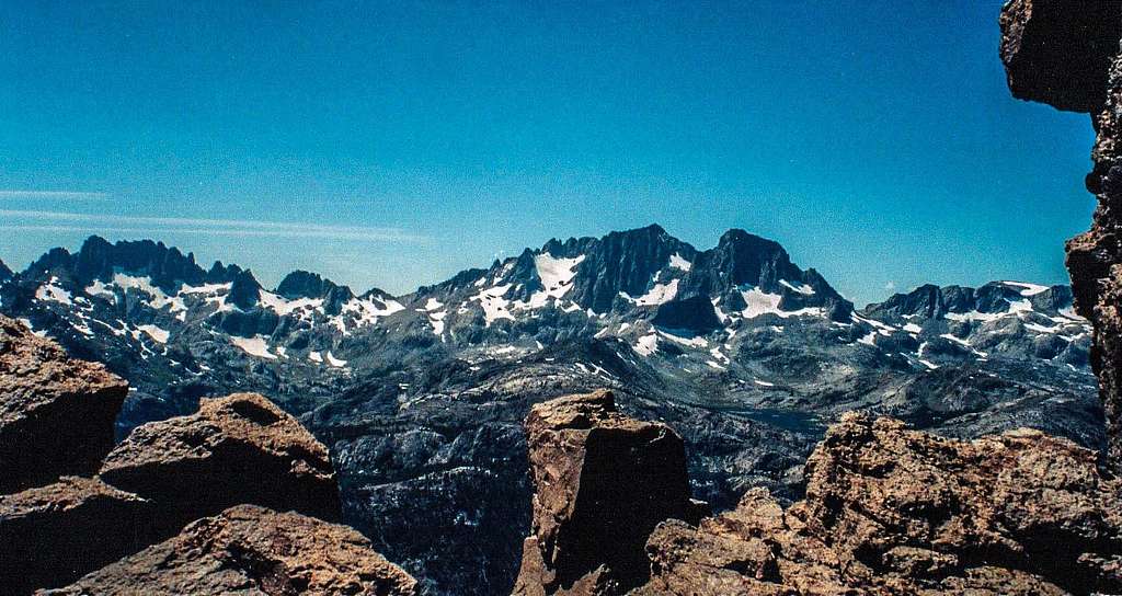 Ritter Range from San Joaquin Mountain