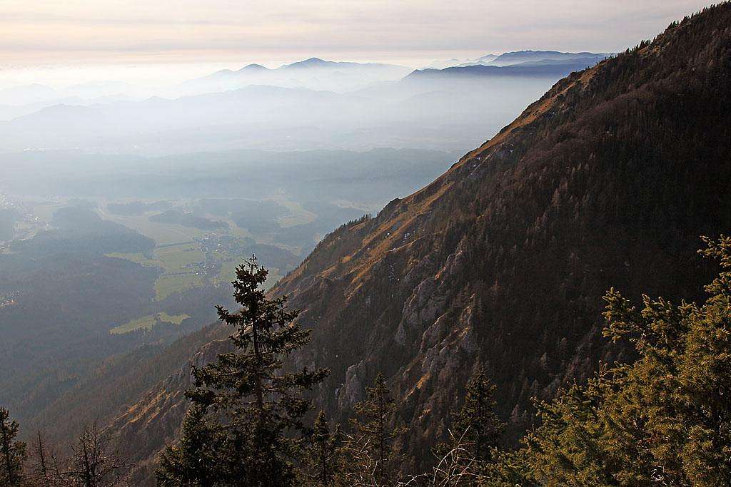 The S ridge of Tolsti vrh
