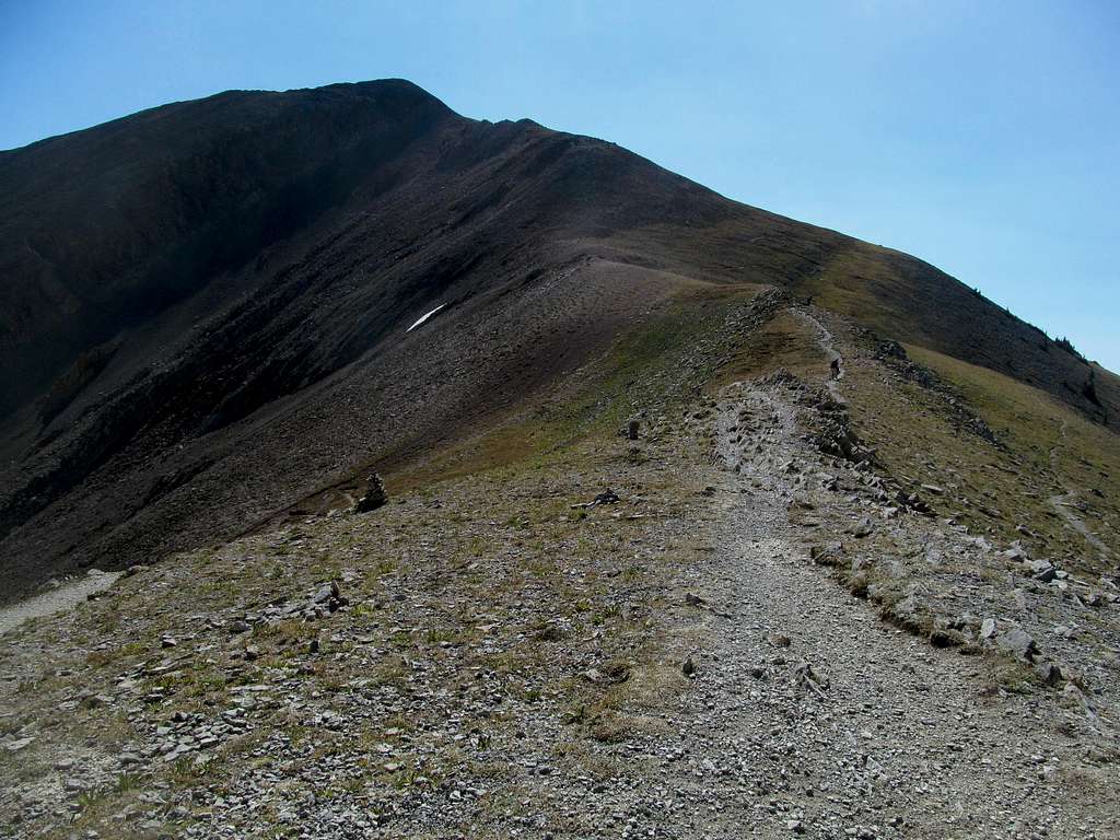 the route to the summit