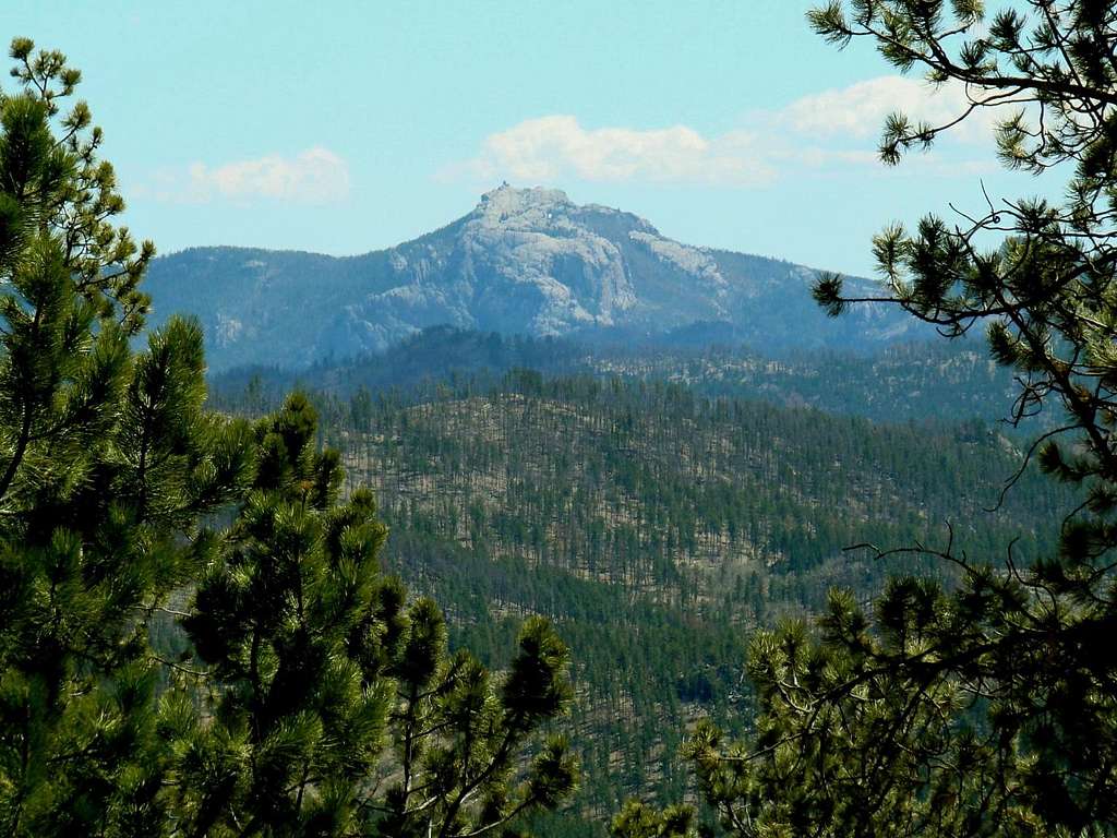 Black Elk Peak from Copper Mountain